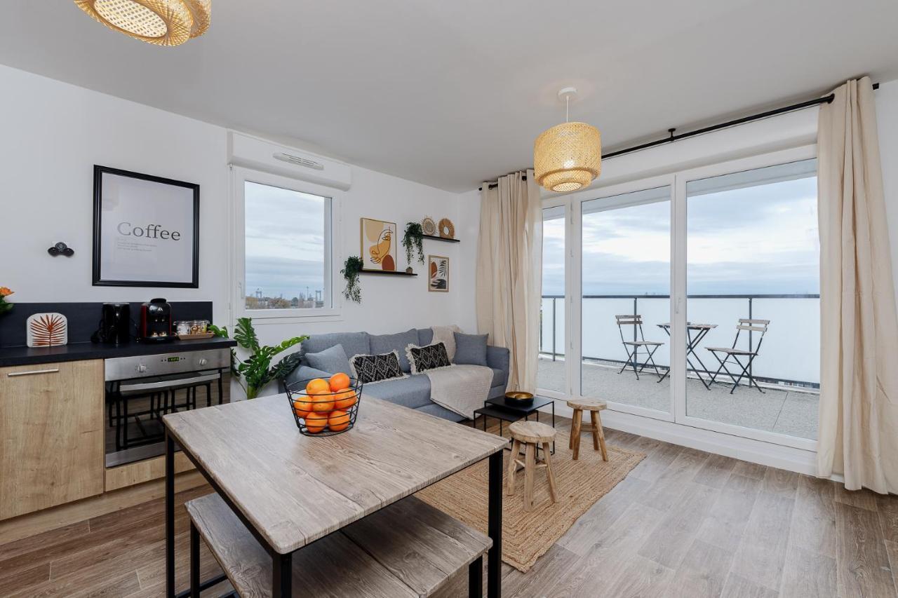 Апартаменты Le Panorama - Chaleureux Et Cosy - Proche Bordeaux Лормон Экстерьер фото